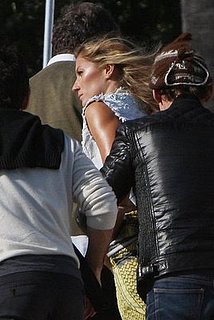 Gisele Bundchen Shooting for V Magazine on the Beach in Malibu