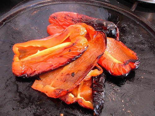 Simple Tip: Peeling Roasted Red Peppers