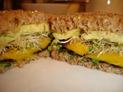 Avocado and Mango Sandwiches With Cilantro-Lime Mayonnaise Avocado and Mango Sandwiches With Cilantro-Lime Mayonnaise