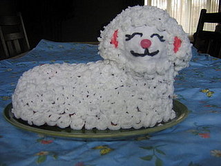 3D Lamb Cake for Easter