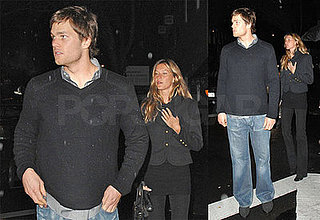 Tom and Gisele Start the Pre-Playoffs Party