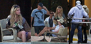 Jessica Simpson and Tony Romo in Los Cabos, Mexico