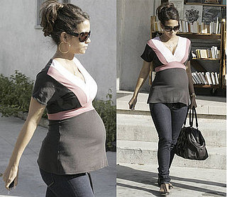 Halle's Still Got Weeks of Bump Watch to Go