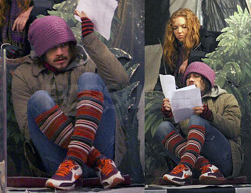 Heath Ledger Filming The Imaginarium of Doctor Parnassus
