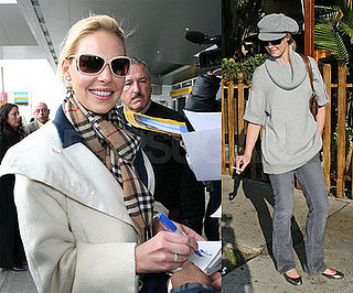 Katherine Heigl Flies from New York to LA