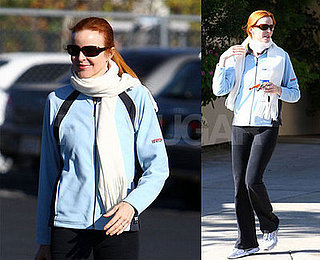 Marcia Cross Goes to the Gym