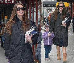 Brooke Shields and Rowan Henchy In NYC