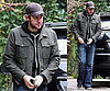 John Krasinski Arrives Home in Hollywood