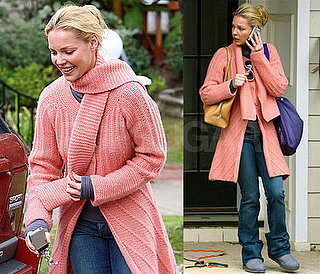 Katherine Heigl Bundles Up Before Dressing Up