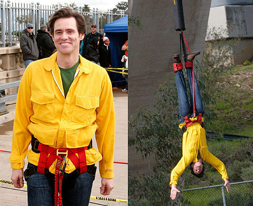 Jim Carrey Really Throws Himself Into His New Role