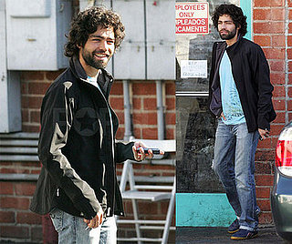 Adrian Grenier at Lunch at Crazy Fish in Beverly Hills