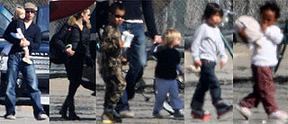 The Jolie-Pitt Six Take to the Sky