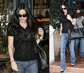 Courteney Cox Is Ready To Tackle Today's Tabloid Headlines