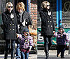 Michelle Williams and Matilda Ledger in Brooklyn 2008-02-21 11:48:57