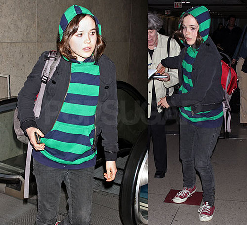 Ellen Page Gets Her Award Winning Self Out of LA