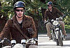Keanu Reeves On a Motorcycle