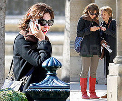 Maggie and Her Mom Stroll the Streets of Paris Maggie and Her Mom Stroll the Streets of Paris