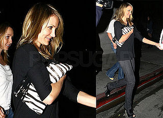 Cameron Diaz Leaving Villa Nightclub in LA