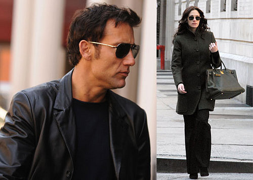 Clive Owen and Julia Roberts in NYC for Duplicity
