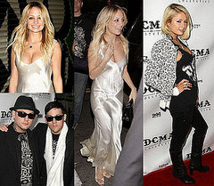 Nicole Richie and Paris Hilton at the DCMA Store Opening