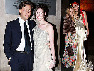 Anne Hathaway and Mary-Kate Olsen At The Annual Winter Dance at the American Museum of Natural History