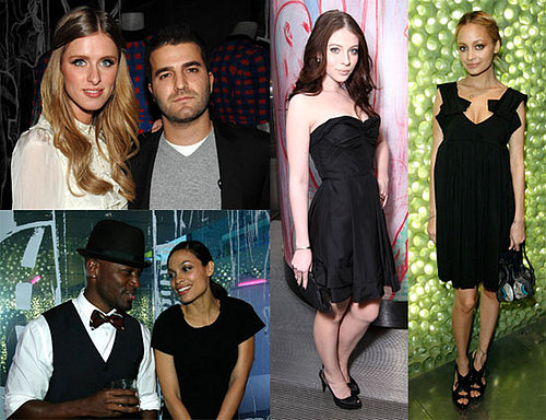 Nicole Richie, Nicky Hilton, Rosario Dawson, Michelle Trachtenberg at LA Screening of Prada's Trembled Blossoms