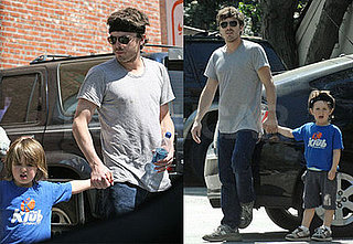 Casey and Indiana Affleck Are Headband Buddies