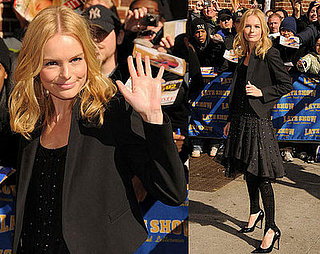 Kate Bosworth on Letterman