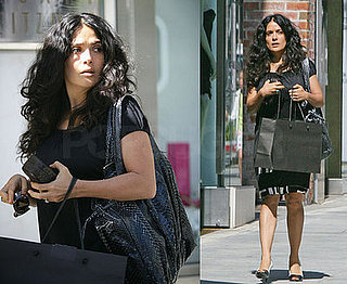 Sexy Salma Stops to Shop