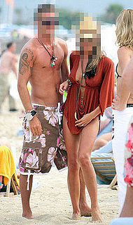Celebrity Couples in Bikinis on the beach