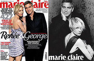 George Clooney and Renée Zellweger For Marie Claire