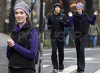 Anne Hathaway's Boyfriend Bounces Big Checks