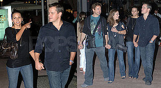 Matt Damon and Robert Downey Jr in Miami