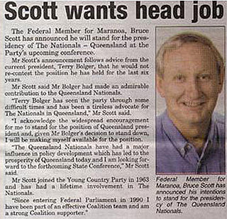 Scott Wants Head Job