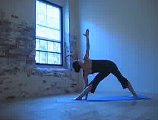 Yoga Video of Warrior Triangle Sequence