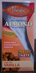 Almond Milk is Dairy, Cholesterol and Soy Free