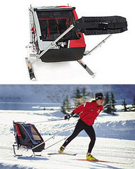 Chariot Child Strollers Allows You to Ski With Your Kids