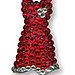 5th Anniversary Edition Red Dress Pin