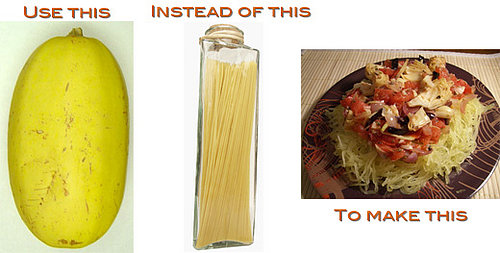 Eat More Veggies by Using Spaghetti Squash Instead of Spaghetti