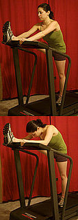 Treadmill Stretch: Hamstring and Lower Back 