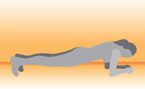 Plank on Elbows