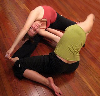 Partner Yoga Pose: Double Gate