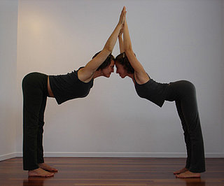 Partner Yoga Pose: Triple Hill