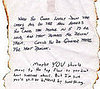 Touché! Complaint Note Gets Response