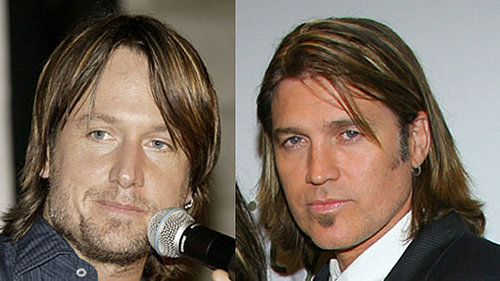 Keith Urban and Billy Ray Cyrus Look Alike