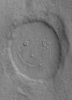 Mars Crater Has a Smiley Face