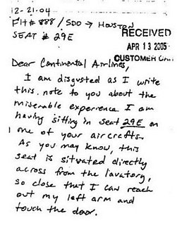 Best Airline Complaint Letter Ever Written