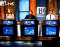 Teens Says F-Word on Jeopardy! Teens Says F-Word on Jeopardy!