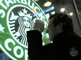 Jason Jones on Daily Show Wants Starbucks
