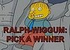 The Simpsons: Ralph Wiggum for President